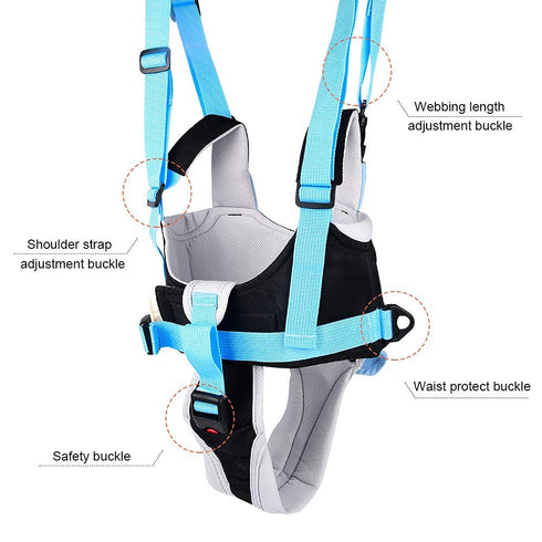 ORANGEHOME Baby Walker Toddler Walking Harness Helper and 2 Pair Knee Pads Adjustable Standing Up and Walking Learning Helper for Toddler 7-24 Mon...