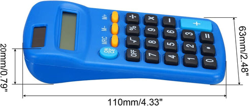 PATIKIL Basic Calculator, 8 Digit LCD Display Calculator 4 Function Small Desktop Calculator Battery Powered Handheld Calculator for Home Office, ...