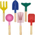 6-Piece Garden Tools Set for Kids,Children Beach Sandbox Toy,Including Cylinder Scoop, Trowel, Spoon, Fork, Rake & Shovel for Kids...