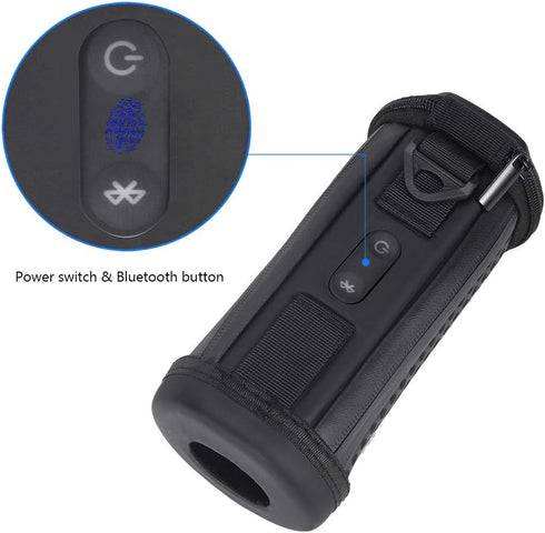 JBL Flip 5 Case, PU Carrying Sleeve Case Travel Pouch Bag Protective Cover for JBL FLIP5 Waterproof Portable Bluetooth Speaker...