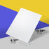 LLPT Dry Erase Magnetic Sheets 6 Packs 8.3" x 12.2" Reusable Washable No Adhesive Trimable Sticker Notes for Refrigerator Desktop Shelf DIY Whiteb...