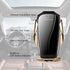 Wireless Car Charger Mount, Auto Clamping 10W 7.5W Fast Charger for iPhone 12/12 Pro max/12 Pro/11/11Pro max/11 Pro/X/XR/XR max Samsung (Champagne...