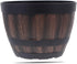 Outdoor Planter Home Cactus Indoor Style Garden Wooden Multi-Functional Flower Pots Bucket Wood Plant Bonsai Storage Round Whiskey Resin Container...