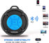 Portable Shower Speaker, IPX7 Waterproof Wireless Outdoor Speaker with HD Sound, 2 Suction Cups, Built-in Mic, Hands-Free Speakerphone for Bathroo...