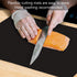 Cut N' Funnel Black Flexible Plastic Cutting Board Mat 2 Pack, 15" x 11.5", Made in the USA, Easily Funnels Foods, Knife Friendly, Easily Wipes Cl...