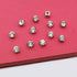 INSPIRELLE 5mm Clear White 864pcs Crystal Glass Sew on Silver Claw Rhinestones for Crafts Clothes Wedding Dress (6 gros)...
