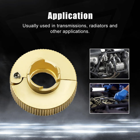 22930 3/8" Low Profile Disconnect Tool, Oil Fuel Line Disconnect Tool Compatible with 3/8 Inch Fitting Found on Oil Cooler Lines for Transmissions...