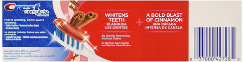 Crest Cinnamon Toothpaste, 6 Ounce, Pack of 2...