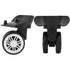 Suitcase Wheel Replacement, Mute Double Row Luggage Wheel Universal Outdoor Swivel Caster for Luggage Suitcase Trolley...