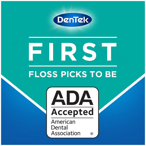DenTek Comfort Clean Sensitive Gums Floss Picks, 75 Count (pack of 6)...