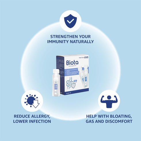 Biota Probiotic Drinks for Digestive Health & Immune Support,Fast Acting Support Stomach Constipation, Digestive Daily Probiotic for Adults, Kids,...