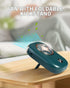 AICase Portable Rechargeable Personal Mini Neck Fan Handheld Fan 3 Speeds 2000mah Battery with LED Battery Display and Lanyard for Outdoor,Cooking...