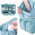 HOYOFO Mini Backpack Organizer Insert Small Shoulder Bag Divider for Rucksack Purse Lightweight Nylon, Light Blue...
