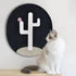 Cat Scratch Pad with Cactus Pattern, Cat Scratcher Corrugated Cardboard, Stick on Floor Door as Cat Scratch Furniture Protector, Cat Wall Scratche...