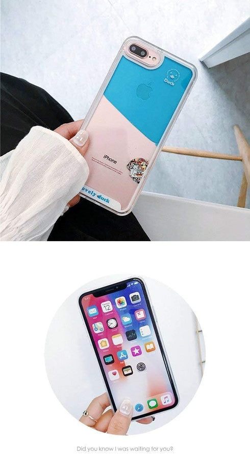 UnnFiko Liquid Case Compatible with iPhone 13 Pro Max, 3D Cool Quicksand Flowing Floating Bling Glitter Sparkle Soft Case for Girls Women (Three D...