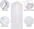 Zilink Clear Garment Bag Dress Bags for Storage 54-inch Coat Bags with Full Length Zipper for Clothes Closet Storage, Set of 6...