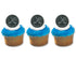 Hockey Puck Ring Cake Cupcake Topper (24-Pack)...