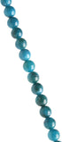 Natural Stone Beads Blue Apatite 10mm Polished Round Smooth Gemstone Beads for Jewelry Making 15 Inch(Blue Apatite,10mm)...