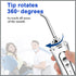 Water Dental Flosser Cordless for Teeth - AFROG 5 Modes Dental Oral Irrigator, Portable and Rechargeable IPX7 Waterproof Powerful Battery Life Wat...
