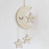 BESTOYARD Nursery Ceiling Mobile Moon Stars Ceiling Hanging Decorations for Baby Shower Baby Nursery Room...