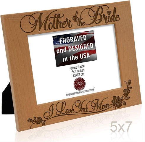 KATE POSH - Mother of The Bride Picture Frame (5x7 Horizontal)...