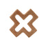 2pcs Organic Wood Cross Pure Natural Animal Shape Toys Beech Wooden Handmade Grasping Pattern DIY Pacifier Chain Pendant...
