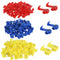 180Pcs Quick Splice Wire Connectors, Solderless Snap Wire Connector, Electrical Wire Splice Connector, Insulated Wire Crimp Connectors Terminal Jo...