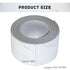 Kitchen Bath Caulk Tape Sealant Strip, 1.5''x10.5FT PVC Self Adhesive Toilet Caulk Strip, Caulking Tool Decorative Sealant Tape for Bathtub Toilet...