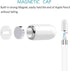 CoBak Replacement Cap for Apple Pencil, Magnetic Protective Cap Cover iPencil Cap for iPad Pencil(2 Pack)...