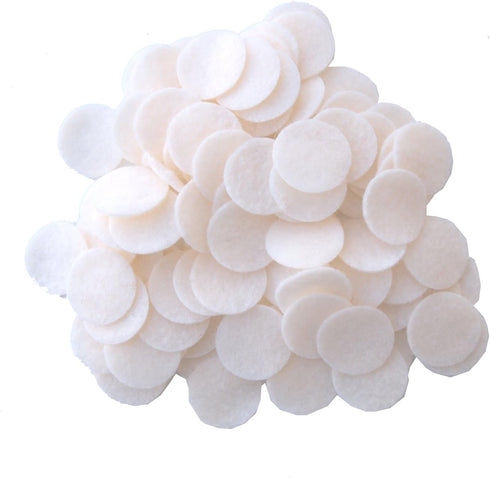 Playfully Ever After Cream Off-White Craft Felt Circles (1 Inch - 200pc)...