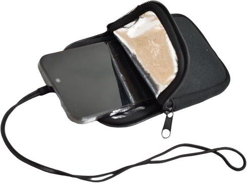 Thermal Phone Bag Thermal Zipper Phone Pouch Smartphone case Black for 6.7 inches Phones......