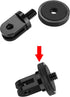 6 Pack Aluminum Camera Tripod Adapter 1/4"-20 Conversion Adapter Mounts Compatible with Gopro Action Cameras Insta360, 1/4" Mount Adapter for GoPr...