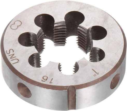 uxcell Round Threading Dies, 1-16 UNS Thread (Right Hand), Alloy Tool Steel Screw Cutting Die Repair Tool...