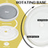 Non Skid Lazy Susan Turntable,Single Round Rotating Kitchen Spice Organizer for cabinets,Pantry, Bathroom, Refrigerator (10Inch)...