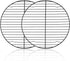 TeamFar 10.5 Inch Non-Stick Cooling Rack, Round Coated Stainless Steel Cooking Wire Rack Set of 2, for Baking/Roasting/Steaming/Cooling, Healthy &...