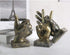 Nice purchase Hand Finger Gesture Desk Statues Fingers Sculpture Creative Home Living Room Cabinet Shelf Decoration (Victory Gesture in Silver)...