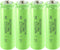 Rechargeable AA Battery NIMH 1.2V Double A 2200mAh High Capacity 4 Pack Pre-Charged Solar Batteries Low Self Discharge for Solar Light Replacement...