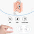Replacement Earmold Earpiece Earbud Earplug Ear Mold for Walkie Talkie Acoustic Tube Earpiece,Soft Silicone Earmould Replacement Earpiece Insert f...
