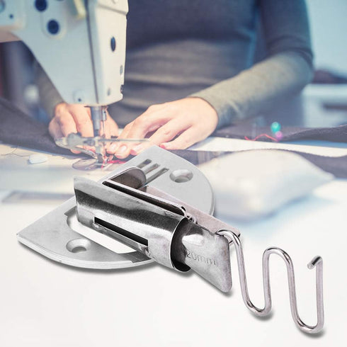 HEEPDD Sewing Machine Folder , Adjustable Double Fold Right Angle Bias Set Binding Attachment Folder for Lockstitch Sewing Machine(22mm)......