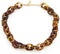 Bohemian Tortoise Shell Acrylic Resin Chain Link Necklace Leopard Print Pendant Necklace Personalized Vintage Acetate Sweater Chain Necklace Punk ...