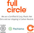 Full Circle Micro Manager, Deep Cleaning Brush for Crevices, Shower, & Grout, Tough Bristles, Sustainable Bamboo Handle, White...