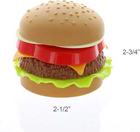 GIFTEXPRESS® Hamburger and Hot Dog Play Set, Pizza Food Cooking Toy, with Toy Hamburger, Fries, Hot Dog, Pizza, Coke, Ketchup, and tray...
