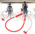 BT 5.2 Neckband Earbuds, Wireless Magnetic Headphones, IPX5 Waterproof Stereo Ergonomic Enhanced Bass Sports Earphone with Multi Functional Button...