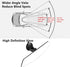 Car Rear View Mirror with Adjustable Suction Cup,Wide Angle Reduce Blind Spots 12.6inch HD Universal Panoramic Interior Rearview Mirror for Cars,S...