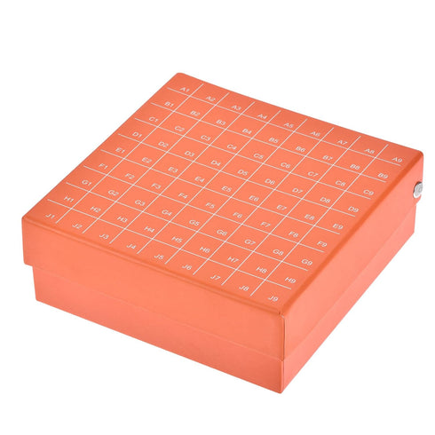 YOKIVE Centrifuge Tube Holder, Waterproof Cardboard Holder for 1.8/2ml Tube | Fixed Sample Tube, Great for Labs and Scientific Institutes (Orange,...