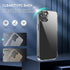 JJGoo Compatiable with iPhone 14 Case Clear, Transparent Shockproof Phone Case, Slim Anti-Scratch Hard PC Back Protective Cover Bumper, Clear...