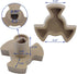 Microwave Oven Shaft, Microwave Oven Turntable Roller Guide Support, for Kitchen Microwave, High Temperature Resistance, Shaft Length - 0.59"(2pcs...
