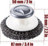 4Pcs Stainless Steel Wool Scrubber with Handle, Dish Scrubber Cleaning Supplies for Pots, Pans, Grills, Dishes...