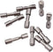 10 sets of stainless steel bracket bolt fasteners tactical lock rivets, knife DIY tool handle fastener revision, EDC knife screw(Head Diameter6 mm...