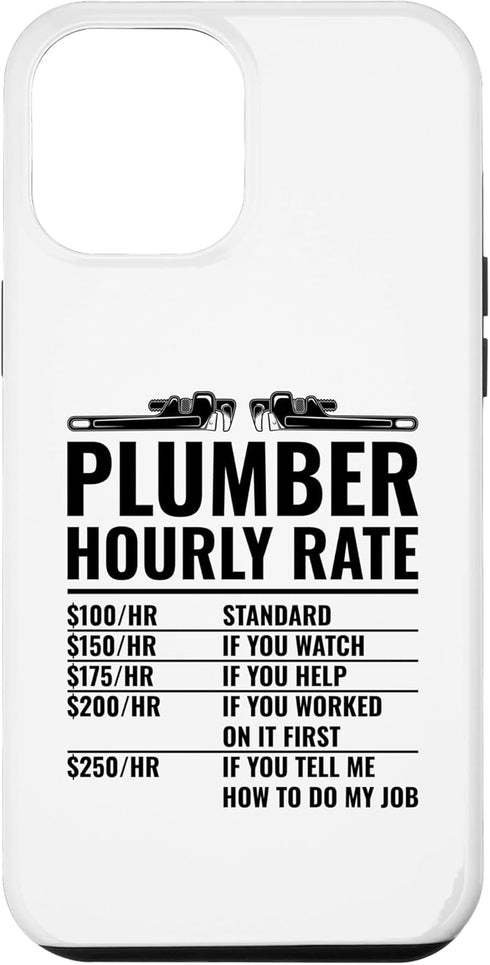 iPhone 13 Pro Max Plumber Hourly Rate Master Plumbers Pipe Plumbing Case...